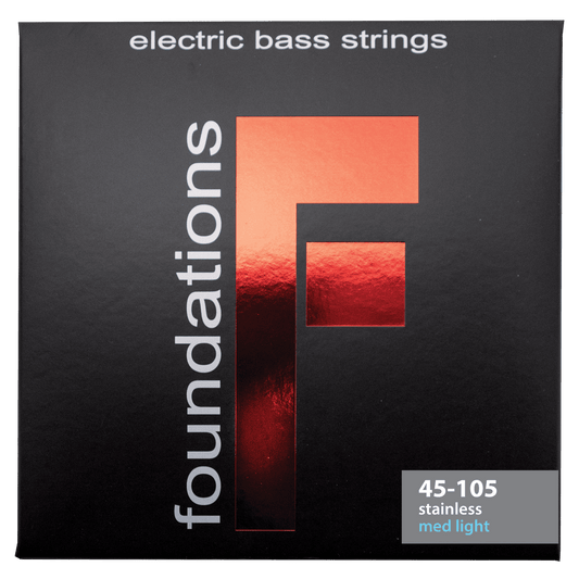 SIT Strings SIT Foundations Stainless Bass String Long Scale Set - 4-String 45-105 FS45105L