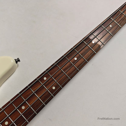Sadowsky MetroExpress 24MS4 4-String Modern Bass Solid Olympic White High Polish w/ Morado Fingerboard 8.20lbs #0690-25 Blemish