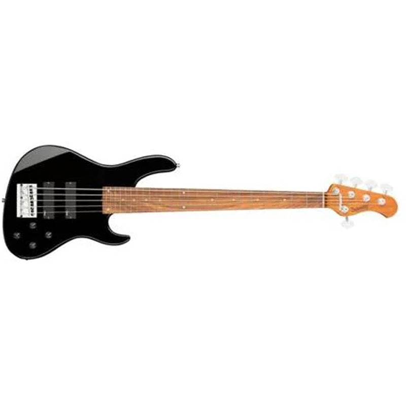 Sadowsky Sadowsky MetroExpress 24MS5 5-String Modern Bass - Solid Black High Polish w/ Morado Fingerboard