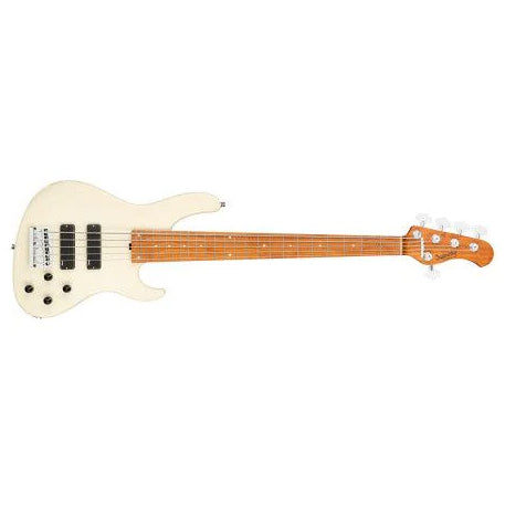 Sadowsky Sadowsky MetroExpress 24MS5 5-String Modern Bass - Solid Olympic White High Polish w/ Maple Fingerboard