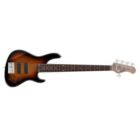 Sadowsky Sadowsky MetroExpress 24MS5 5-String Modern Bass - Tobacco Sunburst Transparent High Polish w/ Morado Fingerboard