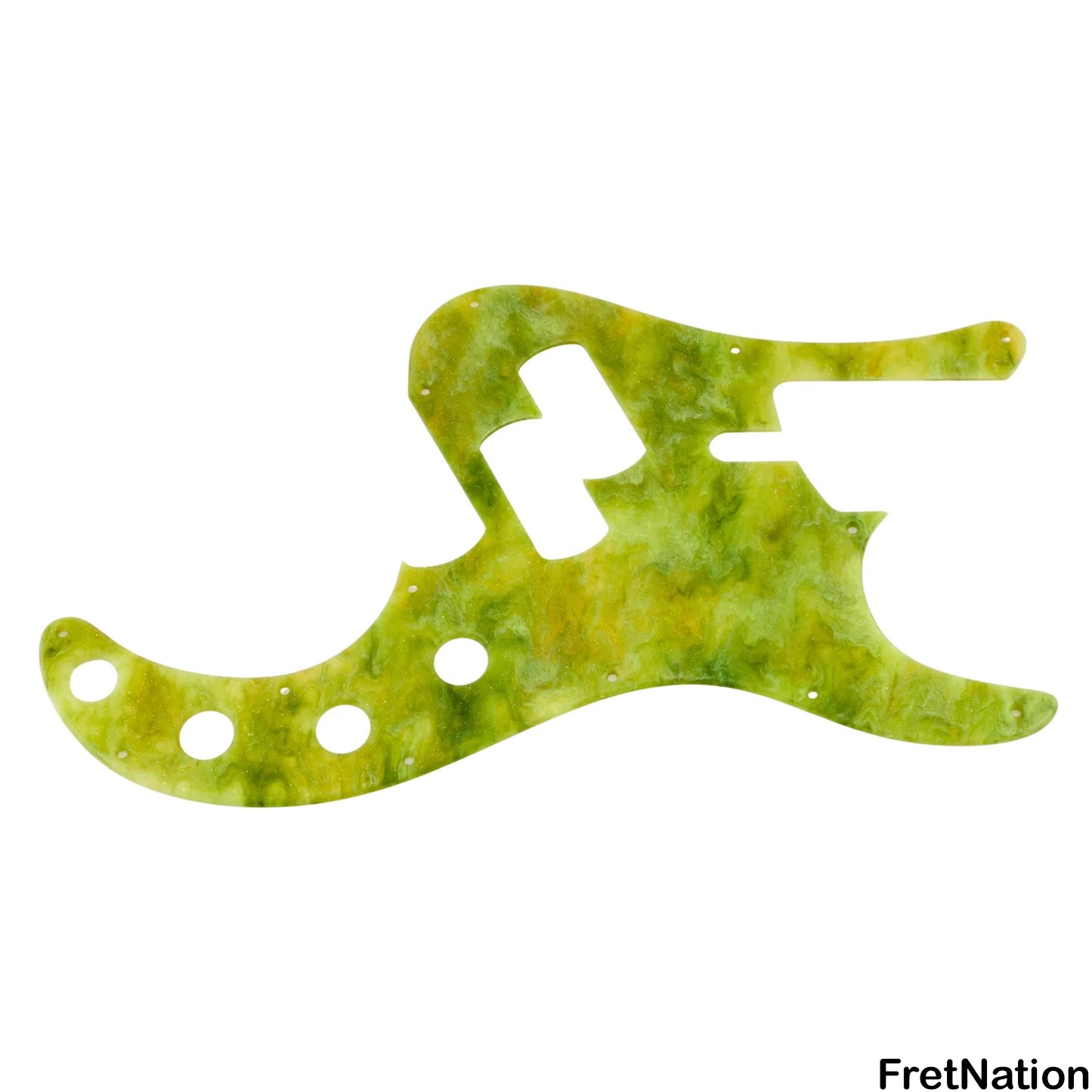Dingwall Dingwall SP1 Pickguard Melted Avocado - 4-String - PG-SP1-4-MAV