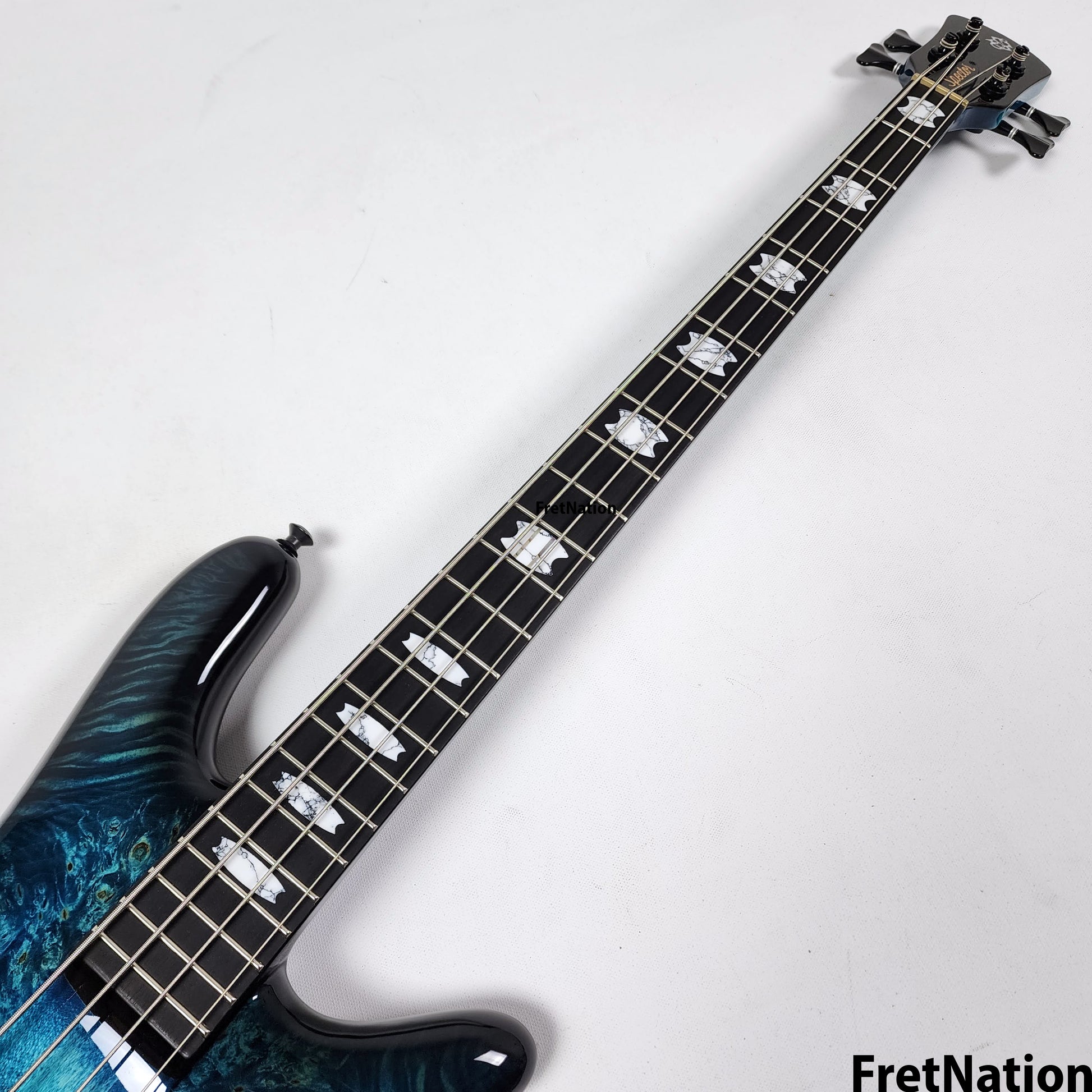 Spector Spector USA New Era NS-2 Narrow 4-String Bass Blue Inferno #1629 8.48lbs