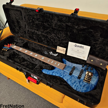 Spector Spector USA Doug Wimbish DW-5 5-String Dark Blue Stain #1930 10.0lbs