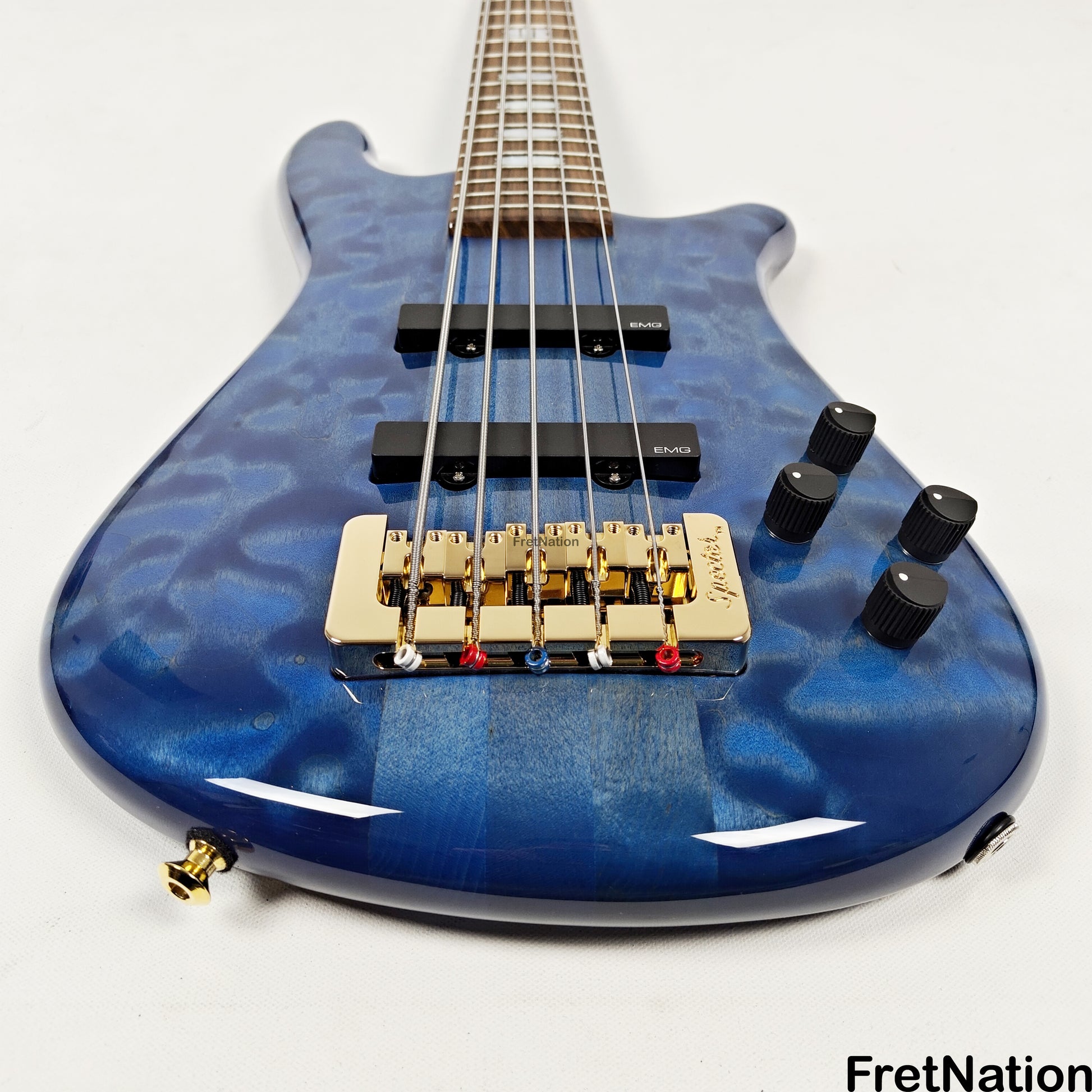 Spector Spector USA Doug Wimbish DW-5 5-String Dark Blue Stain #1930 10.0lbs