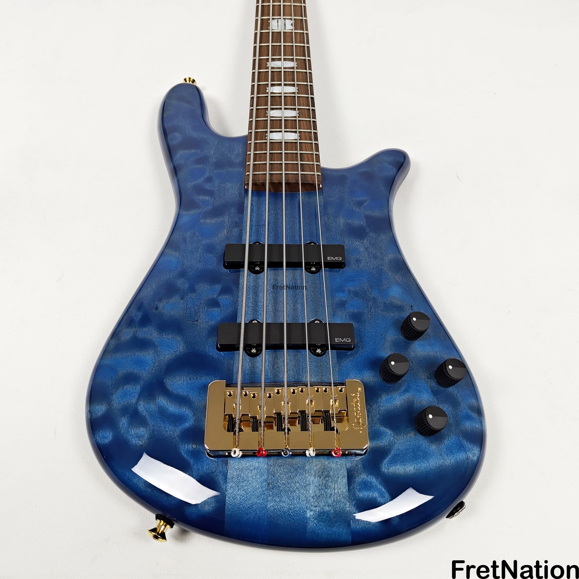 Spector Spector USA Doug Wimbish DW-5 5-String Dark Blue Stain #1930 10.0lbs