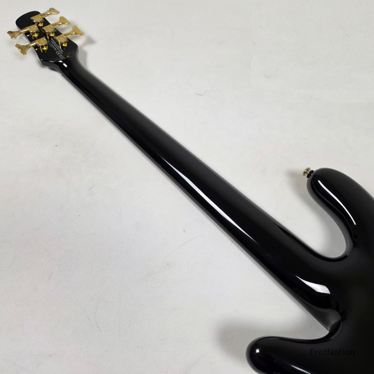 Spector Spector Icon NS-5 Neck-Thru 5-String Bass Black & Blue 9.72bs ICONNS5BLKBL CI26051644