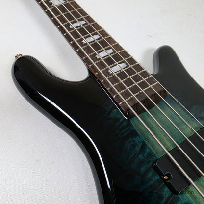 Spector Spector Icon NS-5 Neck-Thru 5-String Bass Black & Blue 9.72bs ICONNS5BLKBL CI26051644