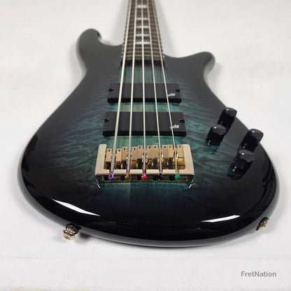 Spector Spector Icon NS-5 Neck-Thru 5-String Bass Black & Blue 9.72bs ICONNS5BLKBL CI26051644