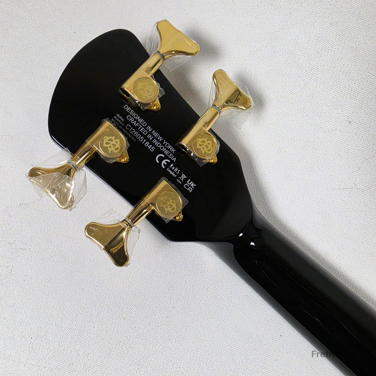 Spector Spector Icon NS-2 Neck-Thru 4-String Bass Black Stain 8.05lbs ICONNS2BLKS CI26051845