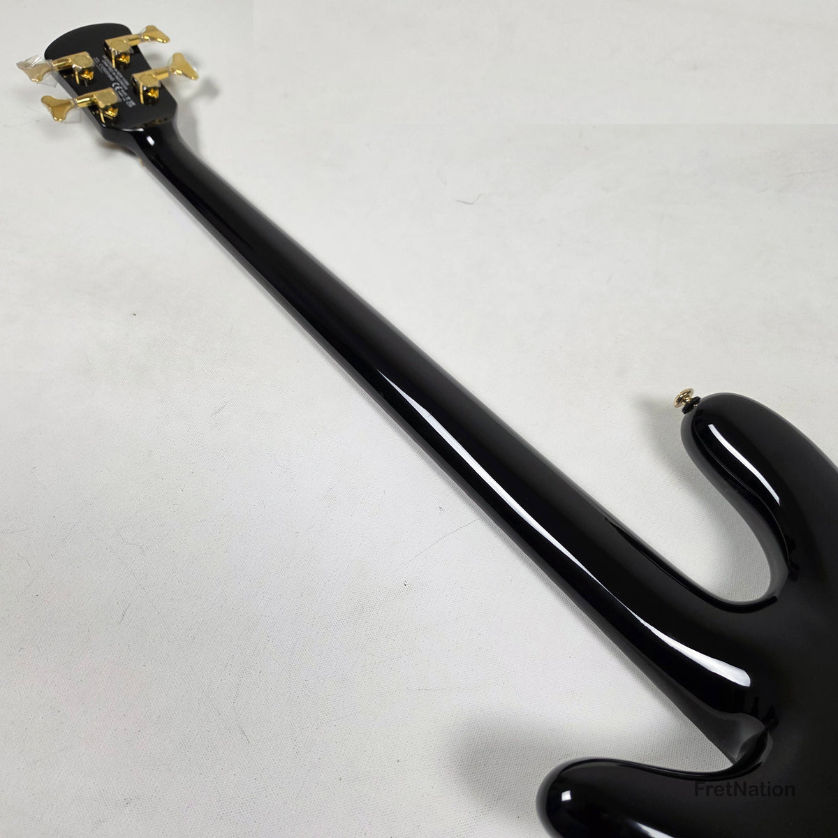 Spector Spector Icon NS-2 Neck-Thru 4-String Bass Black Stain 8.05lbs ICONNS2BLKS CI26051845