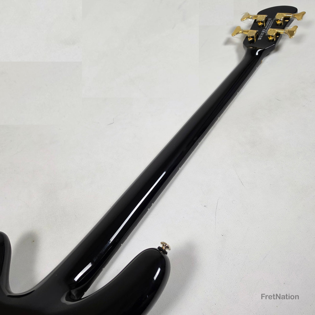 Spector Spector Icon NS-2 Neck-Thru 4-String Bass Black Stain 8.05lbs ICONNS2BLKS CI26051845