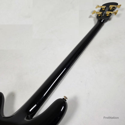 Spector Spector Icon NS-2 Neck-Thru 4-String Bass Black Stain 8.05lbs ICONNS2BLKS CI26051845