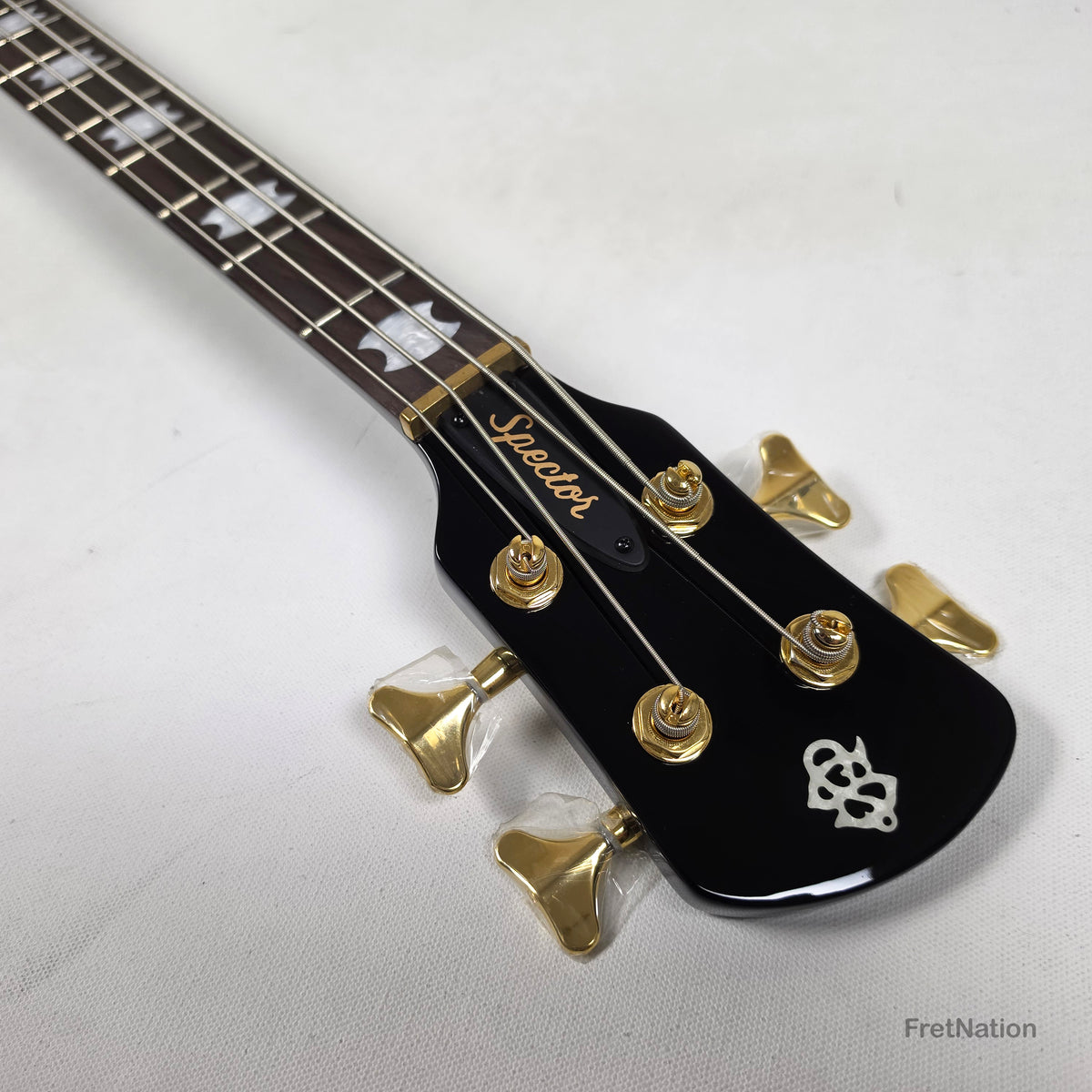 Spector Spector Icon NS-2 Neck-Thru 4-String Bass Black Stain 8.05lbs ICONNS2BLKS CI26051845