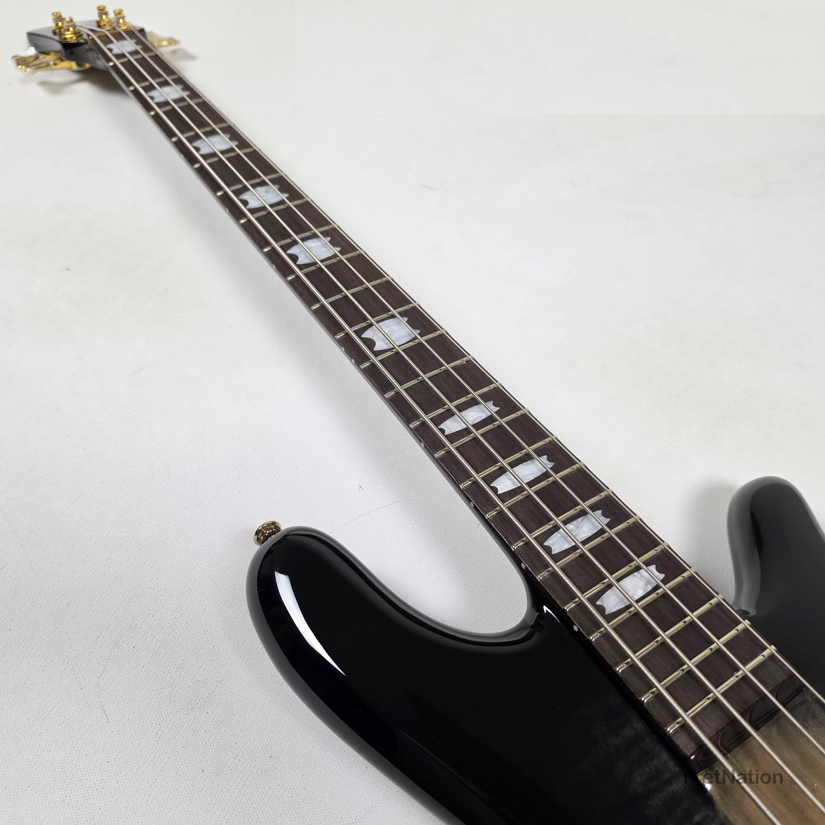 Spector Spector Icon NS-2 Neck-Thru 4-String Bass Black Stain 8.05lbs ICONNS2BLKS CI26051845