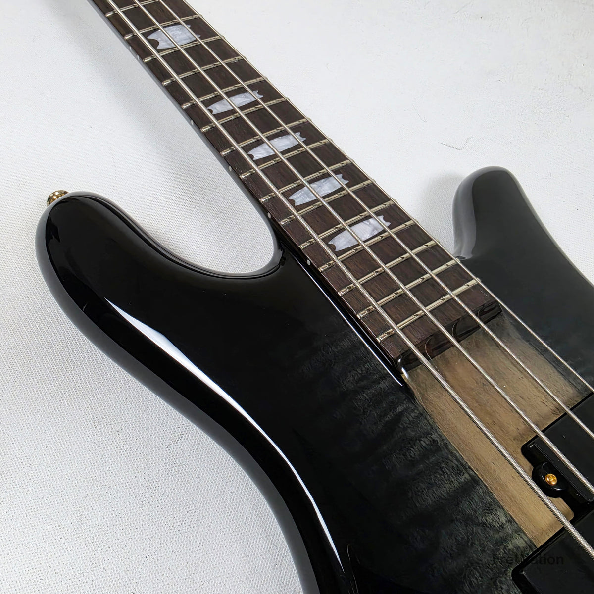 Spector Spector Icon NS-2 Neck-Thru 4-String Bass Black Stain 8.05lbs ICONNS2BLKS CI26051845