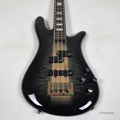 Spector Spector Icon NS-2 Neck-Thru 4-String Bass Black Stain 8.05lbs ICONNS2BLKS CI26051845