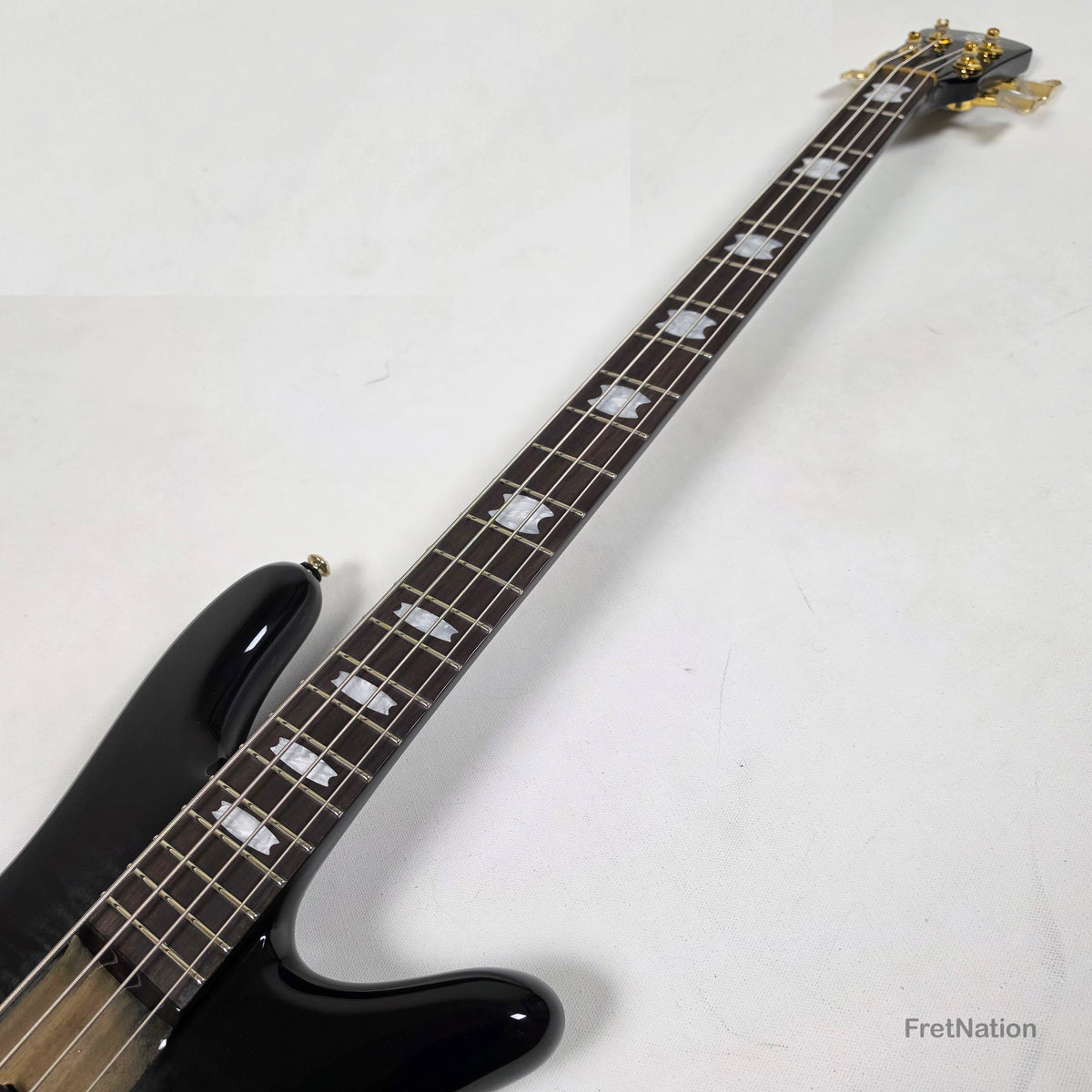 Spector Spector Icon NS-2 Neck-Thru 4-String Bass Black Stain 8.05lbs ICONNS2BLKS CI26051845