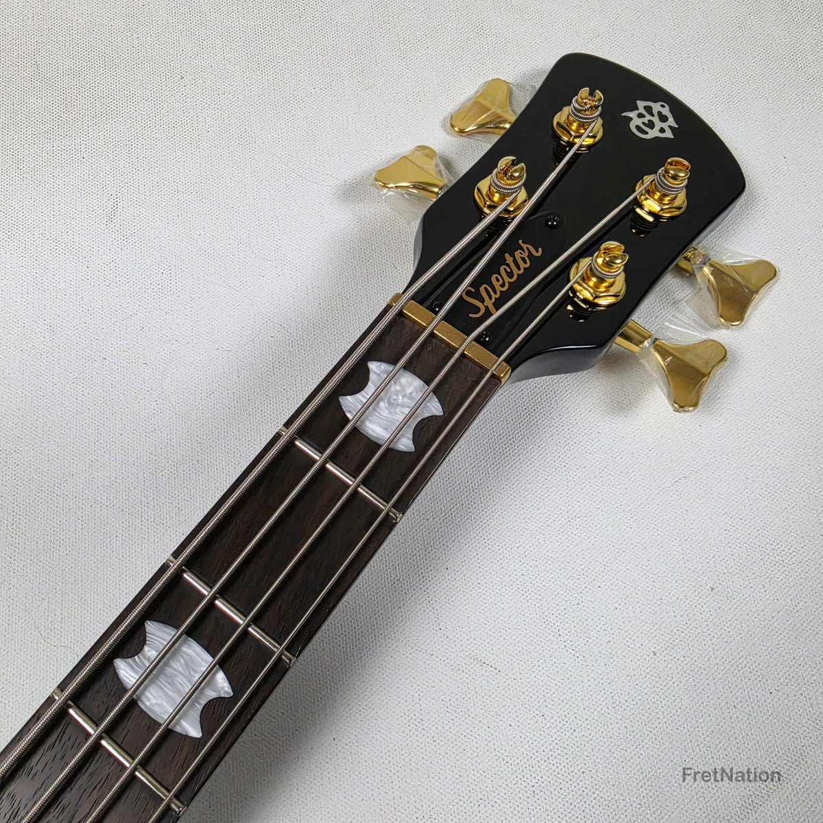 Spector Spector Icon NS-2 Neck-Thru 4-String Bass Black Stain 8.05lbs ICONNS2BLKS CI26051845