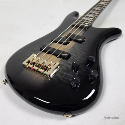 Spector Spector Icon NS-2 Neck-Thru 4-String Bass Black Stain 8.05lbs ICONNS2BLKS CI26051845