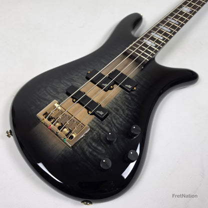 Spector Spector Icon NS-2 Neck-Thru 4-String Bass Black Stain 8.05lbs ICONNS2BLKS CI26051845