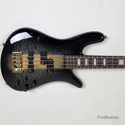 Spector Spector Icon NS-2 Neck-Thru 4-String Bass Black Stain 8.05lbs ICONNS2BLKS CI26051845