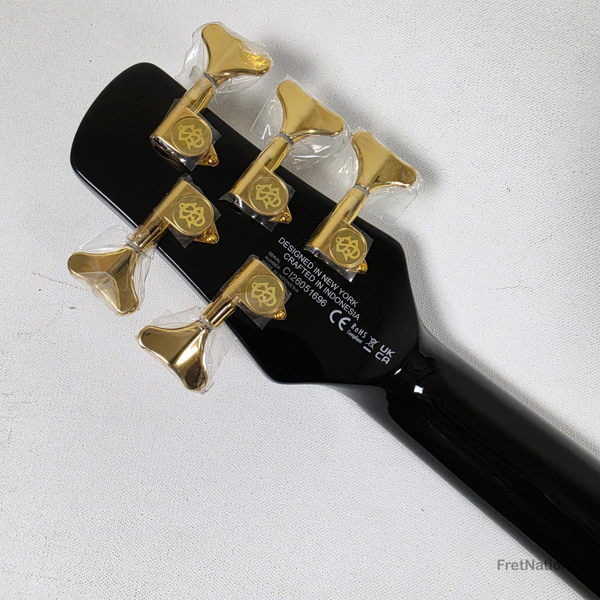 Spector Spector Icon NS-5 Neck-Thru 5-String Bass Black Stain 9.60bs ICONNS5BLKS CI26051696