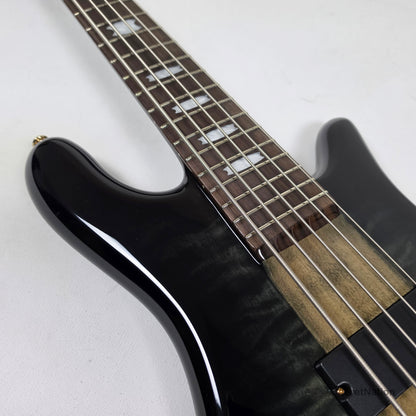 Spector Spector Icon NS-5 Neck-Thru 5-String Bass Black Stain 9.60bs ICONNS5BLKS CI26051696