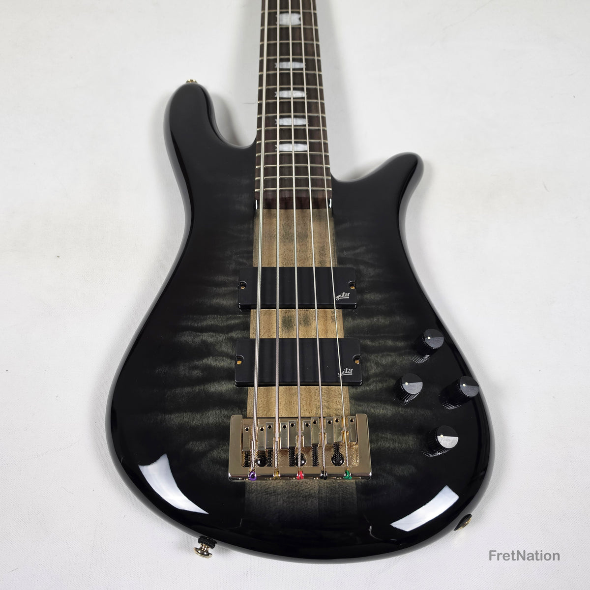 Spector Spector Icon NS-5 Neck-Thru 5-String Bass Black Stain 9.60bs ICONNS5BLKS CI26051696