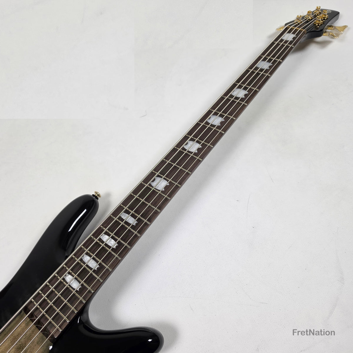 Spector Spector Icon NS-5 Neck-Thru 5-String Bass Black Stain 9.60bs ICONNS5BLKS CI26051696