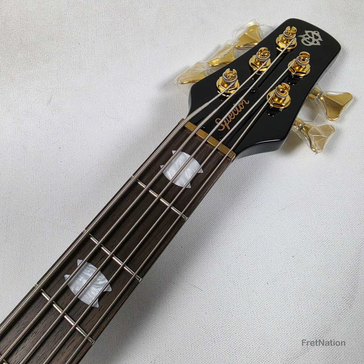 Spector Spector Icon NS-5 Neck-Thru 5-String Bass Black Stain 9.60bs ICONNS5BLKS CI26051696