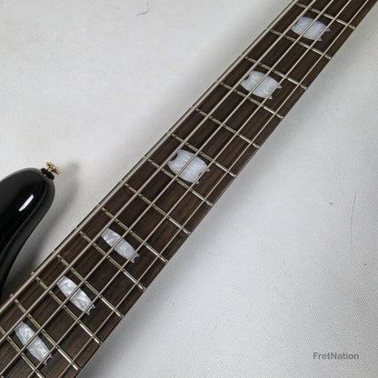Spector Spector Icon NS-5 Neck-Thru 5-String Bass Black Stain 9.60bs ICONNS5BLKS CI26051696