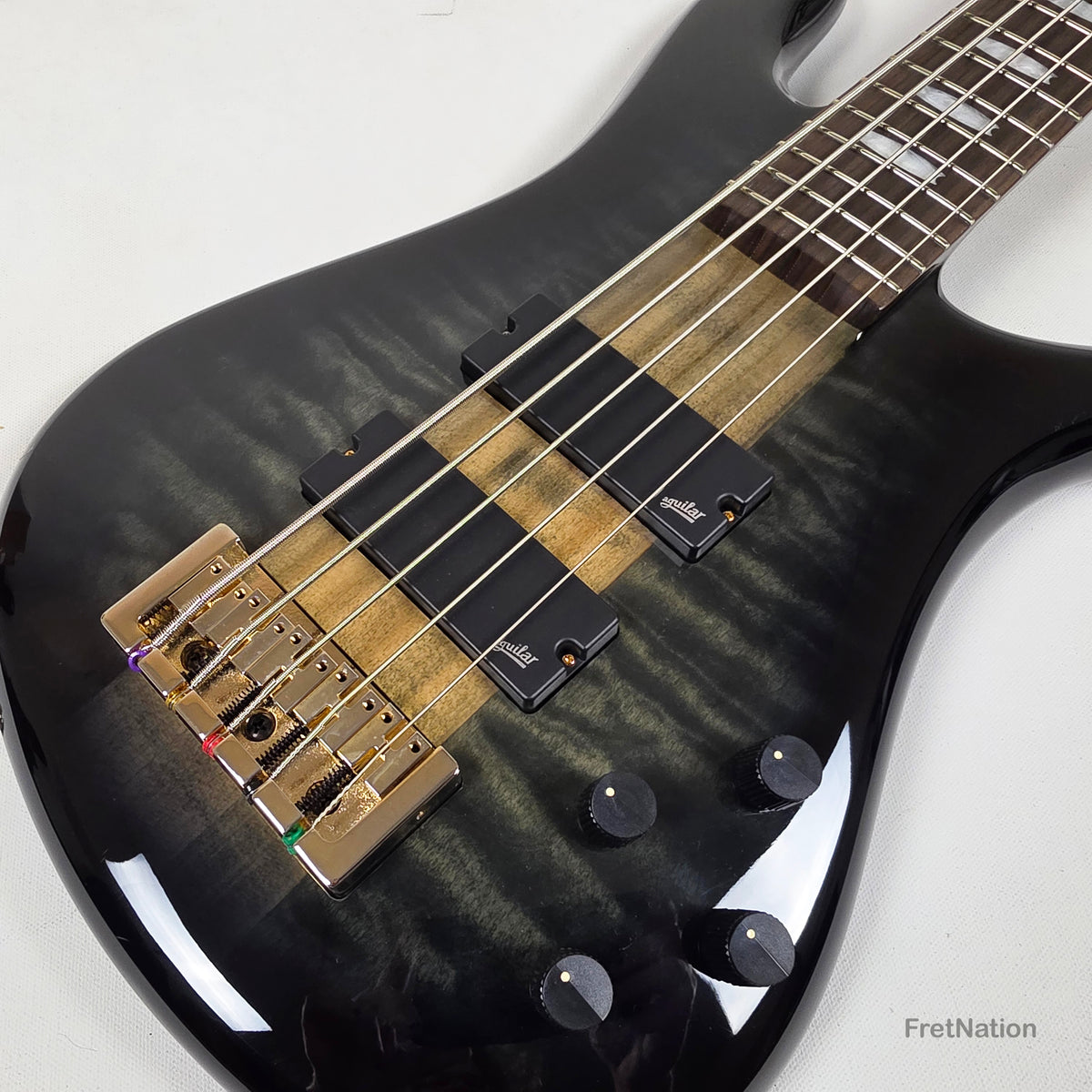Spector Spector Icon NS-5 Neck-Thru 5-String Bass Black Stain 9.60bs ICONNS5BLKS CI26051696