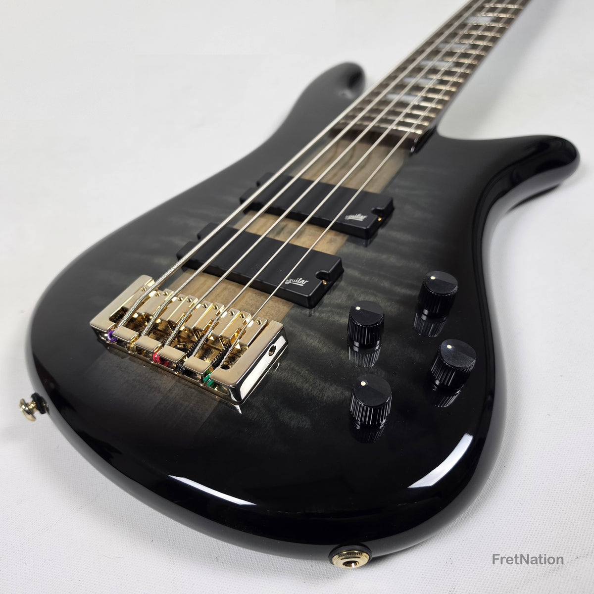 Spector Spector Icon NS-5 Neck-Thru 5-String Bass Black Stain 9.60bs ICONNS5BLKS CI26051696