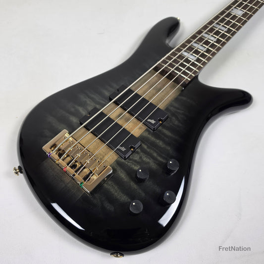 Spector Spector Icon NS-5 Neck-Thru 5-String Bass Black Stain 9.60bs ICONNS5BLKS CI26051696