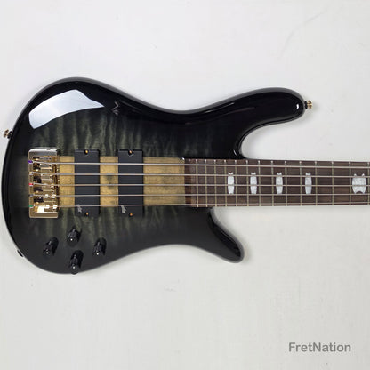 Spector Spector Icon NS-5 Neck-Thru 5-String Bass Black Stain 9.60bs ICONNS5BLKS CI26051696