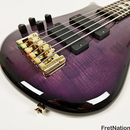 Spector Spector Euro LT Violet Fade Gloss 5-String Electric Bass - EURO5LTVFGLH NB20815