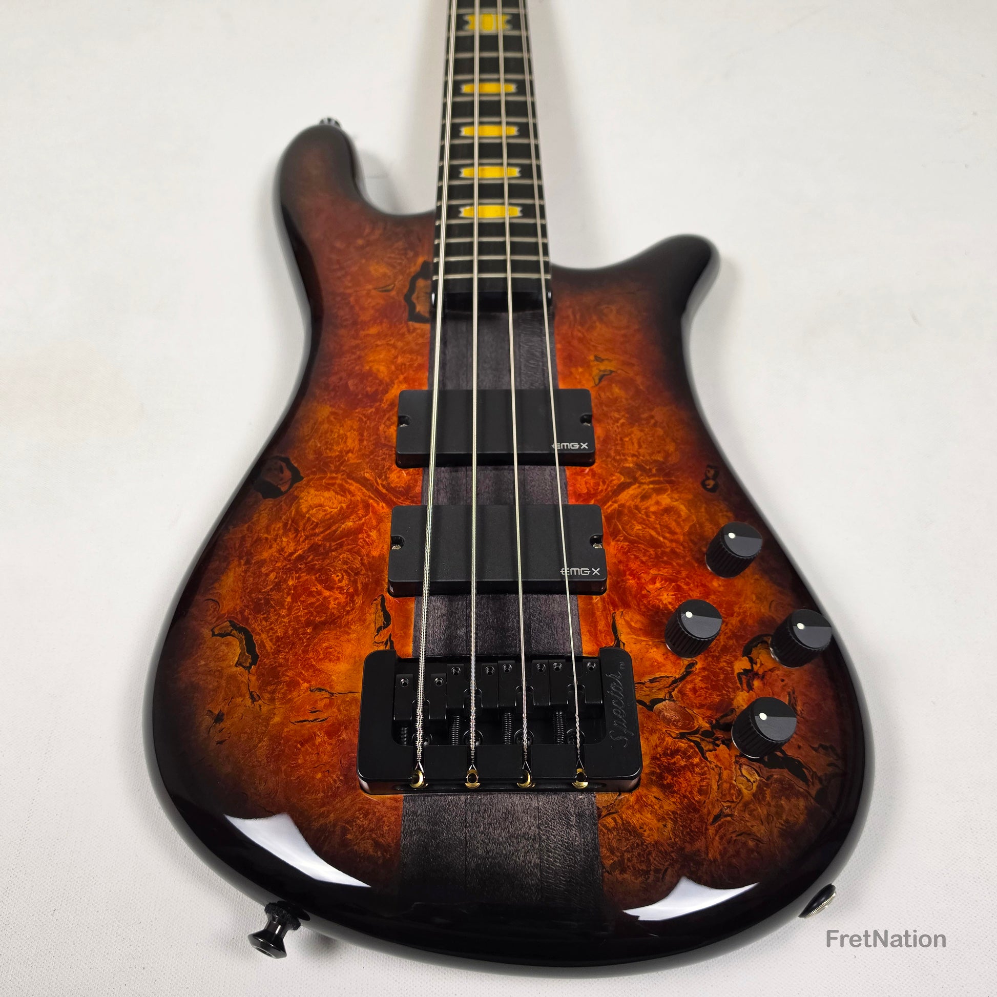 Spector Spector NS-2 PJ 4-String Bass Ale's Inferno Gloss - 8.90lbs #2246