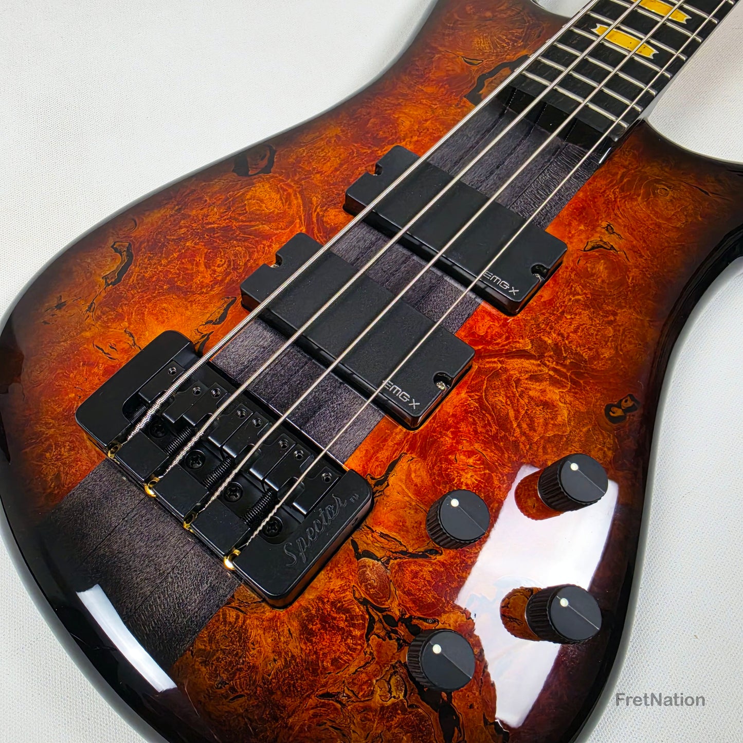 Spector Spector NS-2 PJ 4-String Bass Ale's Inferno Gloss - 8.90lbs #2246