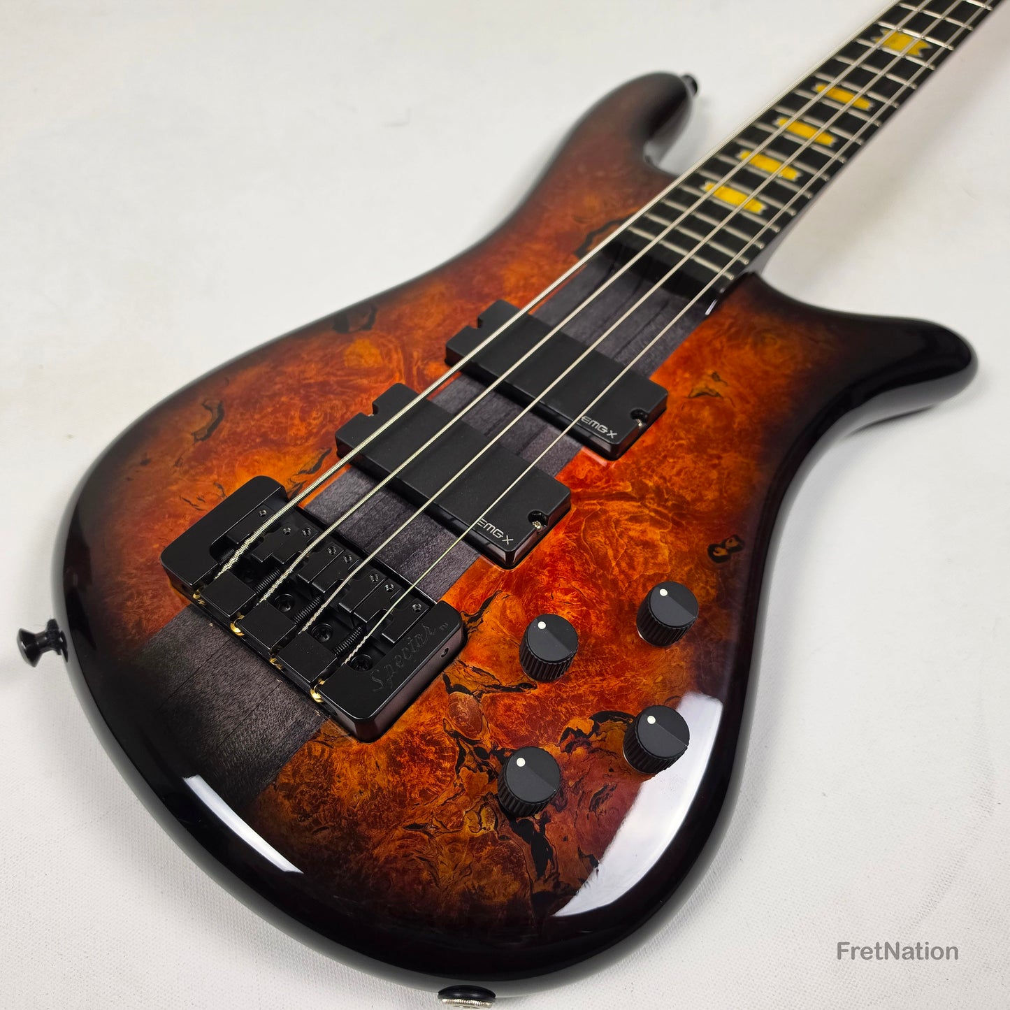 Spector Spector NS-2 PJ 4-String Bass Ale's Inferno Gloss - 8.90lbs #2246
