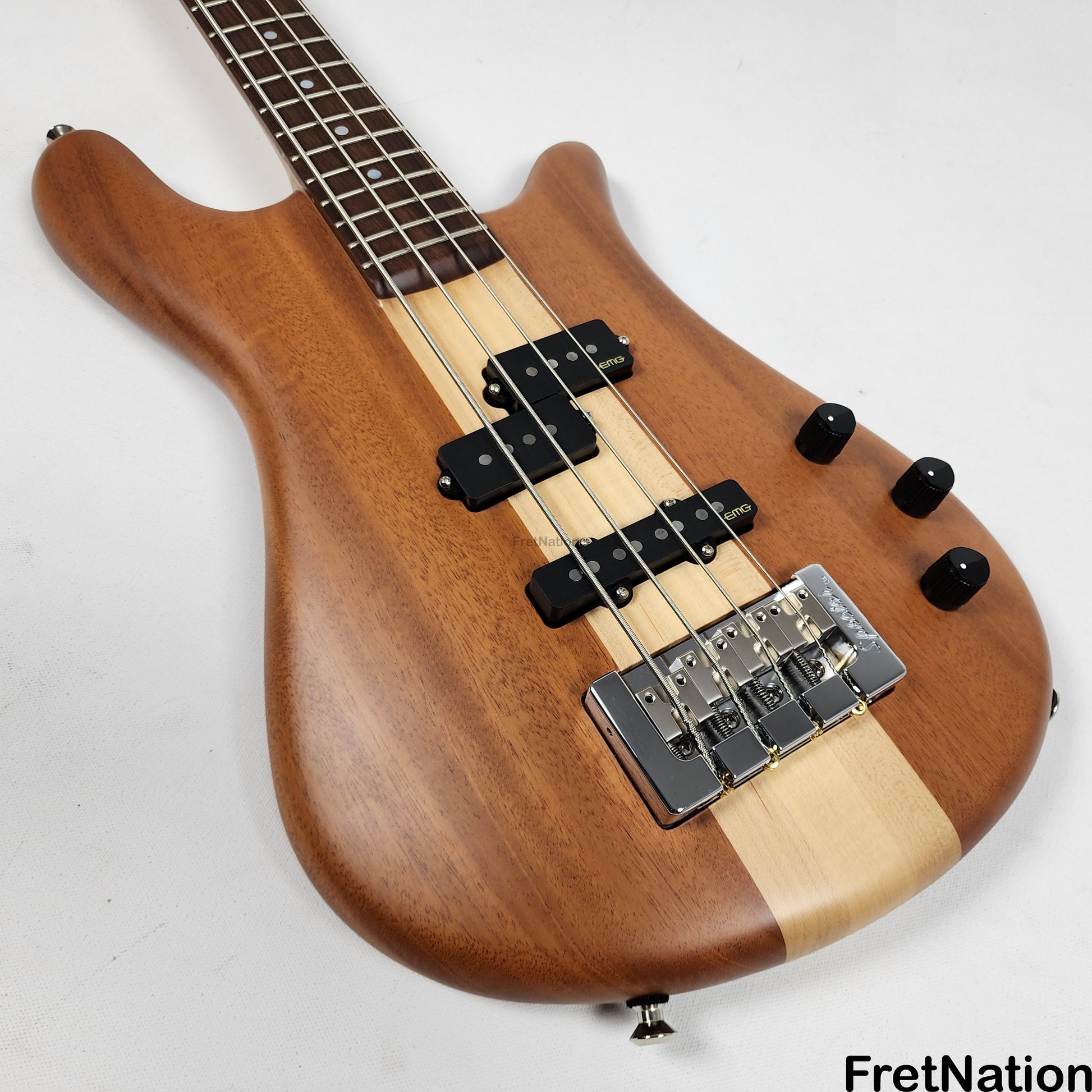 Spector Spector USA New Era NS-2 Narrow 4-String Bass Mahogany #1449 DEMO