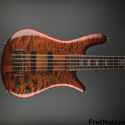 Spector Spector Kramer Era NS-5 5-String Bass Ultra Amber High Gloss NAMM 2026 #2194