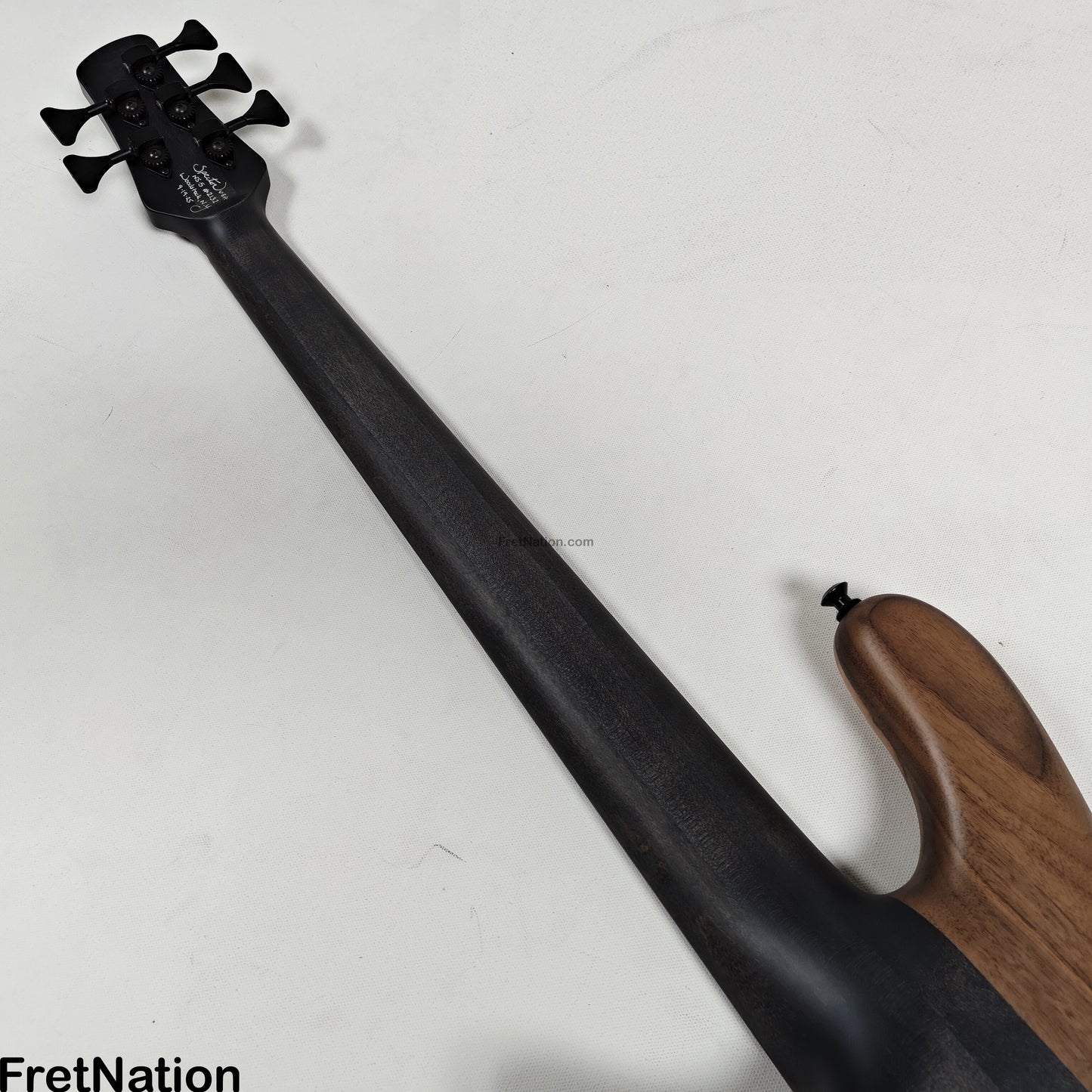 Spector Spector NS-5-32 5-String 32" Scale Bass Spalted Quilt - 9.32lbs #2132