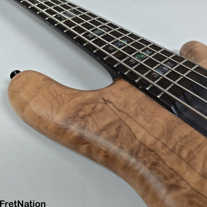 Spector Spector NS-5-32 5-String 32" Scale Bass Spalted Quilt - 9.32lbs #2132