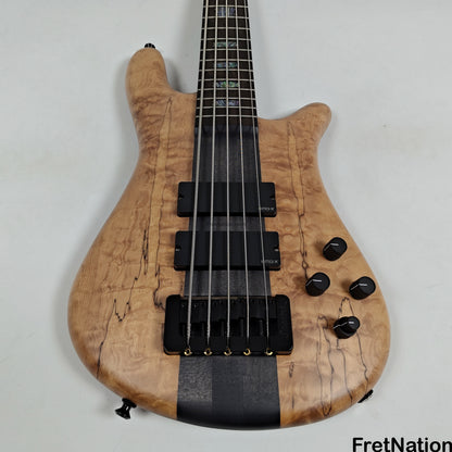 Spector Spector NS-5-32 5-String 32" Scale Bass Spalted Quilt - 9.32lbs #2132