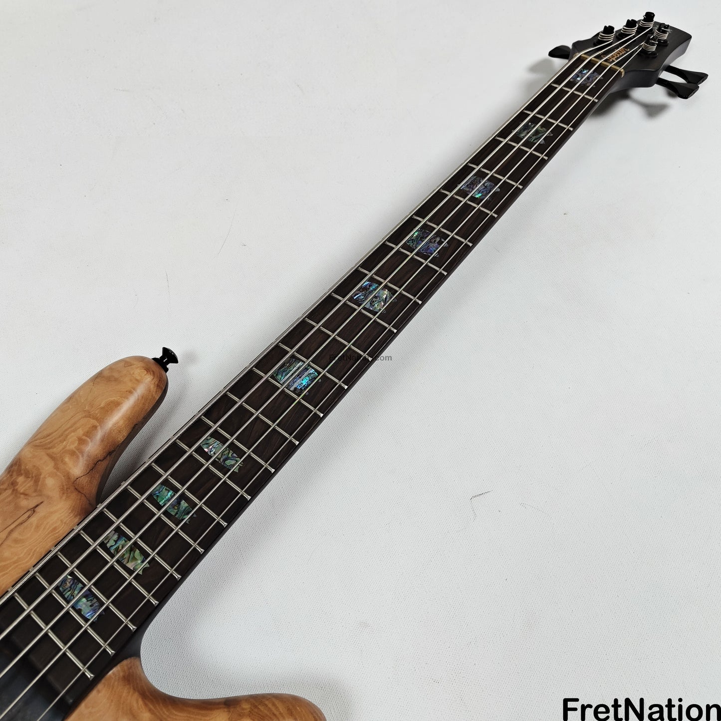 Spector Spector NS-5-32 5-String 32" Scale Bass Spalted Quilt - 9.32lbs #2132