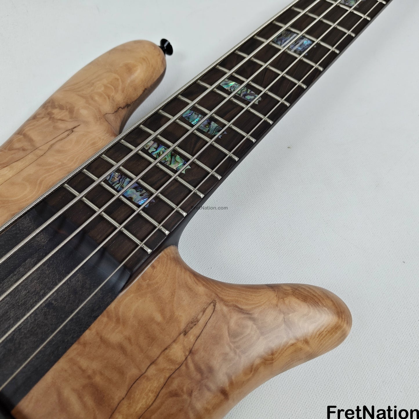 Spector Spector NS-5-32 5-String 32" Scale Bass Spalted Quilt - 9.32lbs #2132