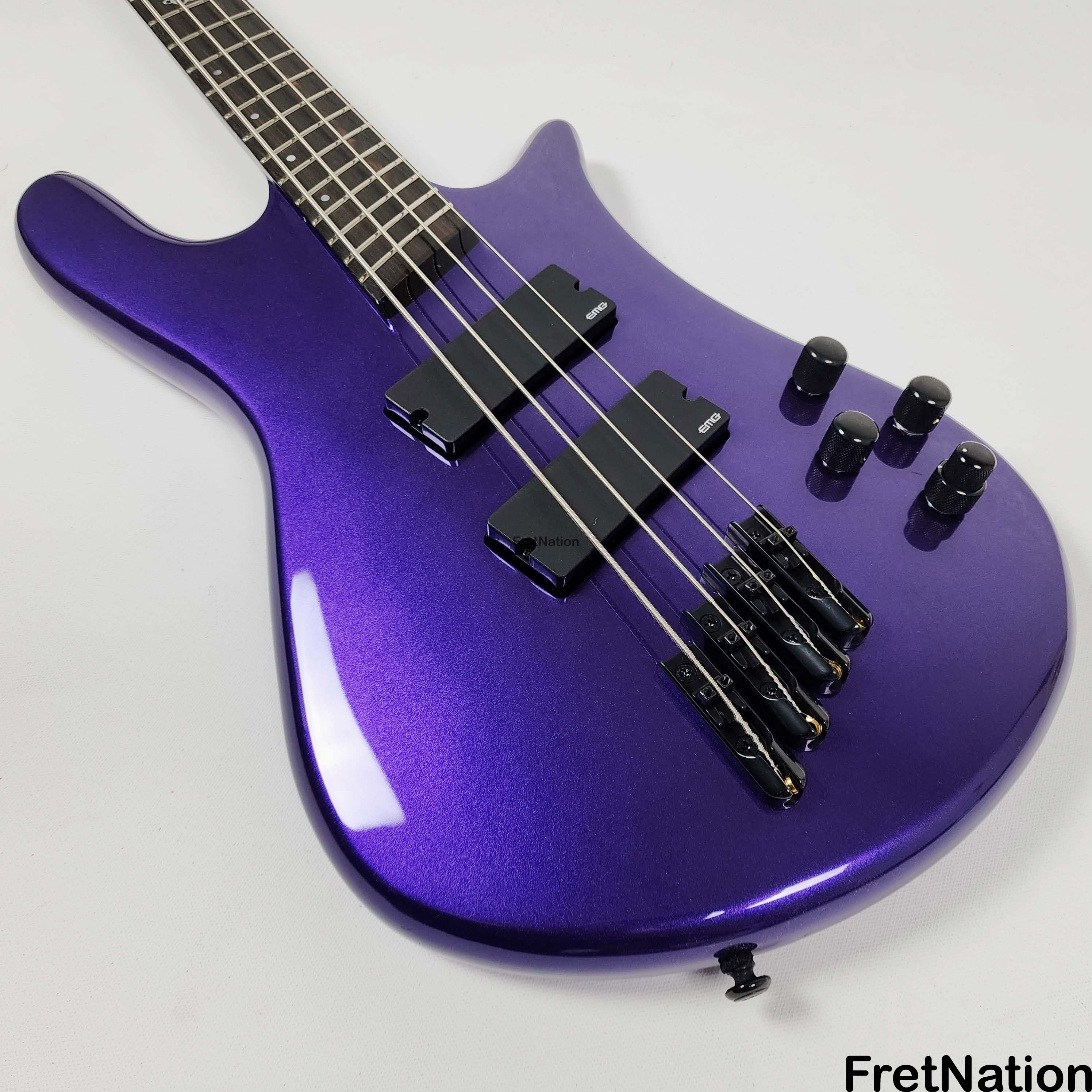 Spector NS Dimensions 4-String Multi-Scale Bass - Plum Crazy 8.80lbs W231279