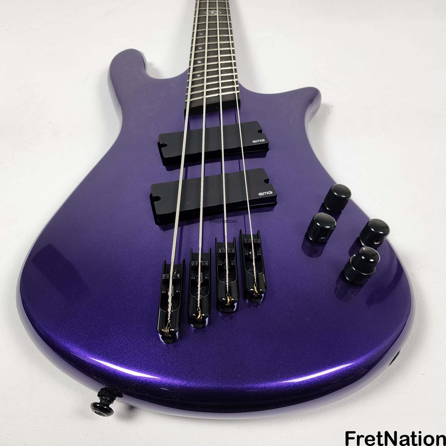Spector Spector NS Dimensions 4-String Multi-Scale Bass - Plum Crazy 8.80lbs W231279
