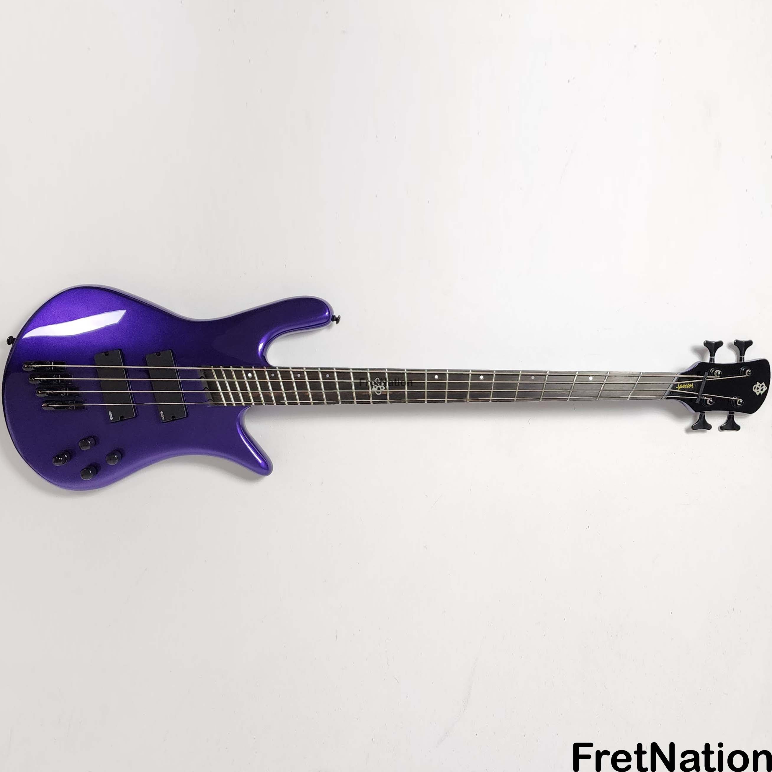 Spector NS Dimensions 4-String Multi-Scale Bass - Plum Crazy 8.80lbs W231279